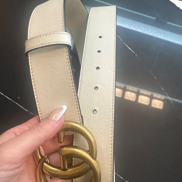 Gucci GG marmont leather belt